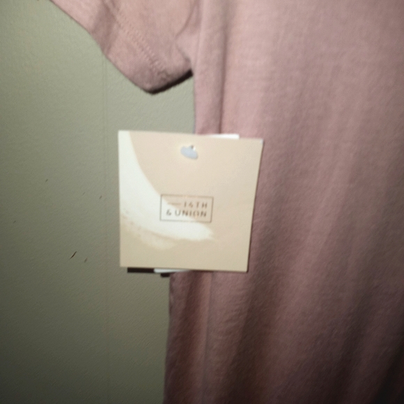 14th & Union Blush Pink Tie Back Top - Picture 6 of 6